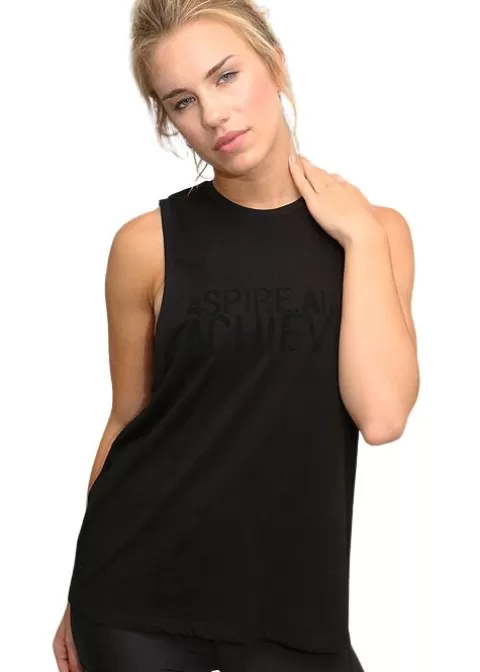 Activewear-Acai Activewear Aspire Top Black