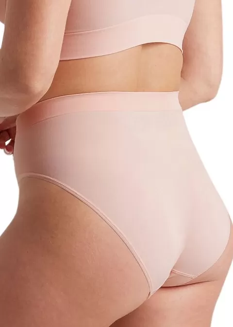 Briefs-Ambra Bondi Bare Soft Tones Hi Cut Brief Pink