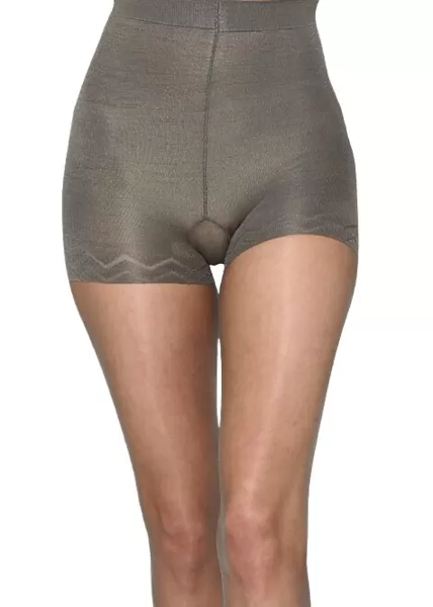 Tights-Andrea Bucci Silk Control Top Body Toner Tights