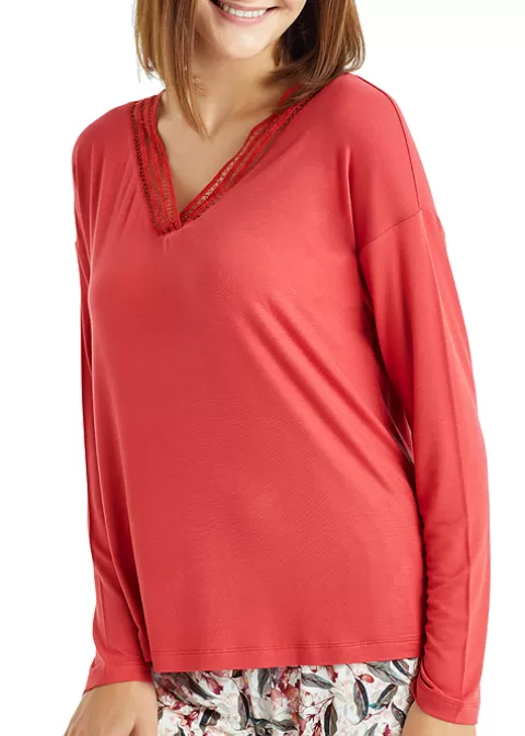 Pyjamas-Blackspade Long Pyjama Set Mineral Red