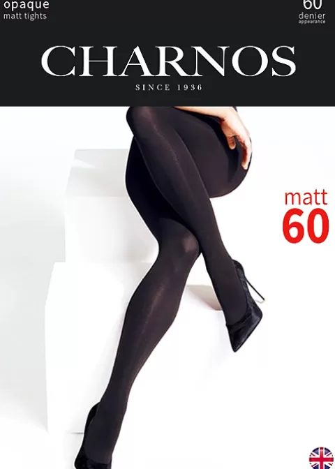 Tights-Charnos Opaque 60 Denier Matt Tights