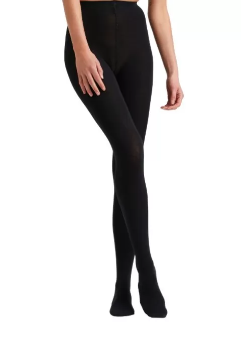 Tights-Charnos Plain Organic Cotton Tights