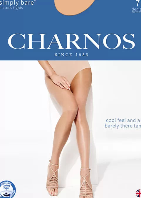 Tights-Charnos Simply Bare No Toes Tights