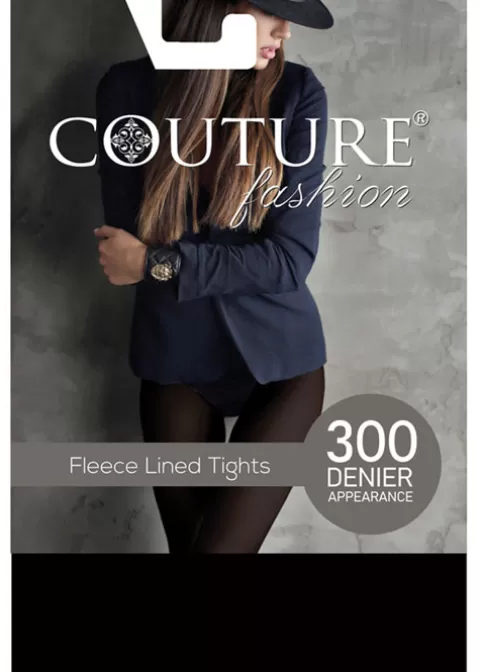 Tights-Couture Fashion Fleece Lurex Tights