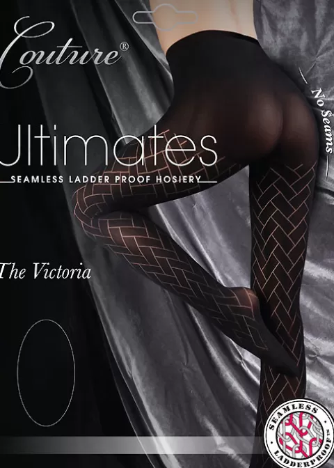 Tights-Couture Ultimates Victoria Tights Black