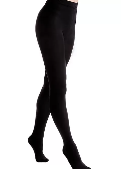 Tights-Couture Velvet Feel 300 Fleece Lined Tights Black