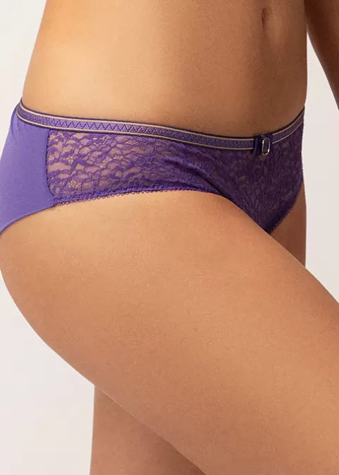 Briefs-Empreinte Allure Shorty Purple