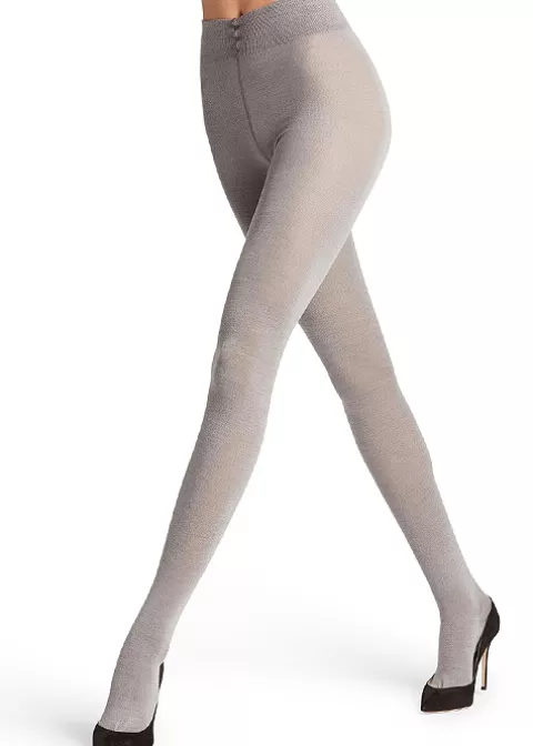 Tights-Falke Soft Merino Wool And Cotton Mix Tights