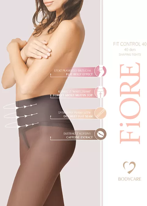 Tights-Fiore Bodycare Fit Control 40 Shaping Tights