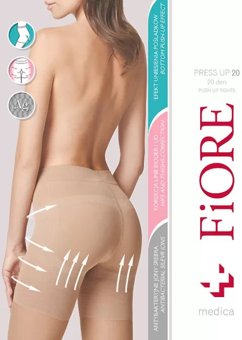 Tights-Fiore Bodycare Press Up 20 Shaping Tights