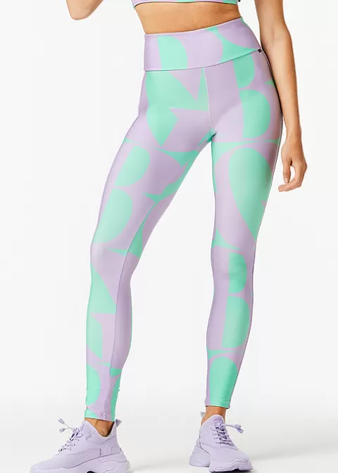 Loungewear-Goldbergh Jordyn Lilac Font Leggings Lilac Spring Green