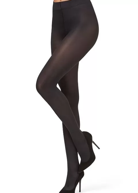 Tights-Golden Lady Luxury 200 Denier Opaque Tights Black