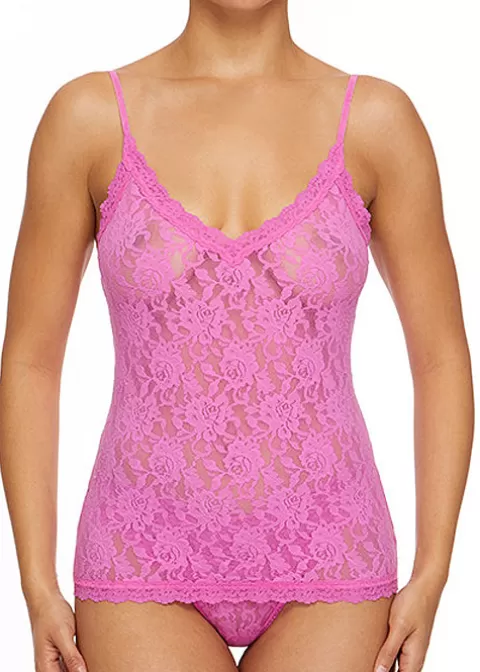 Camisoles & Vests-Hanky Panky Signature Lace V Front Cami