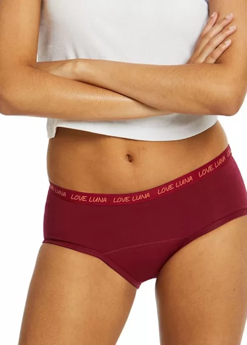 Briefs-Love Luna First Period Boyleg Brief