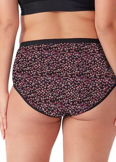 Briefs-Love Luna Period Cotton Full Brief Leopard Mocha