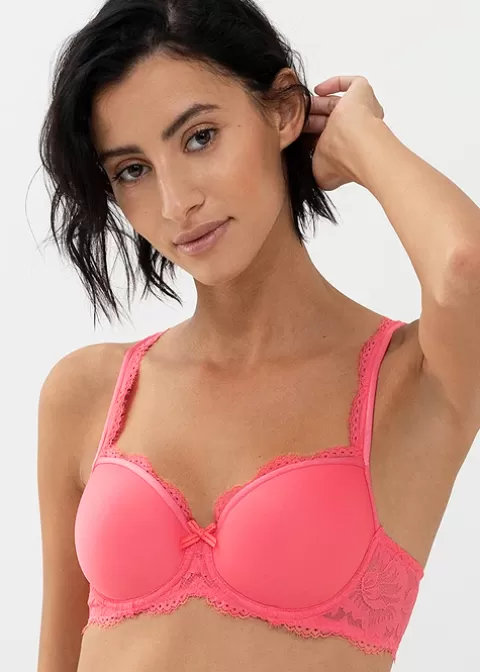 Bras-Mey Amazing Lace Bra Parrot Pink