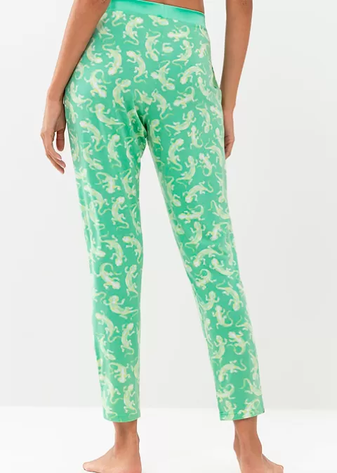 Pyjamas-Mey Tilly Slim Leg Pants Mojito Print
