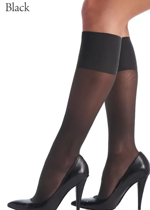 Knee Highs-Oroblu Repos 70 Medium Compression Knee Highs