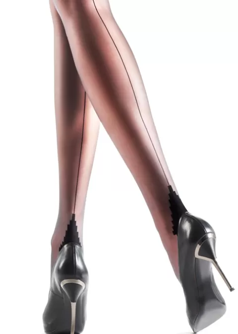 Tights-Oroblu Riga 20 Seamed Tights