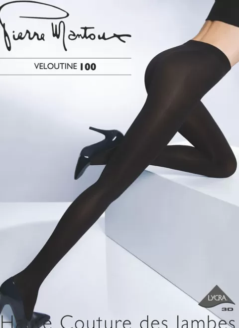 Tights-Pierre Mantoux Veloutine 100 Opaque Tights