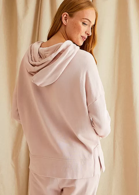 Loungewear-Pretty You London Bamboo Leisure Hoodie Rose