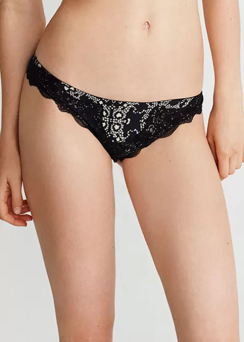 Briefs-Promise Luxury Nocturno Bikini Brief Black Nocturno Print