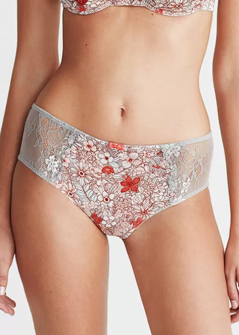 Briefs-Promise Tisbe Flora Soft Cup Bra With Matching Brief Tisbe Print