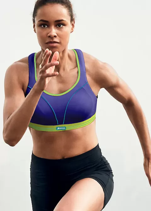 Bras-* Shock Absorber Ultimate Run Bra Purple