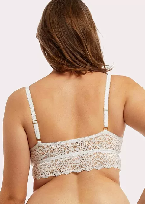 Bras-Wolf And Whistle Ariana Everyday Lace Bralette Ivory